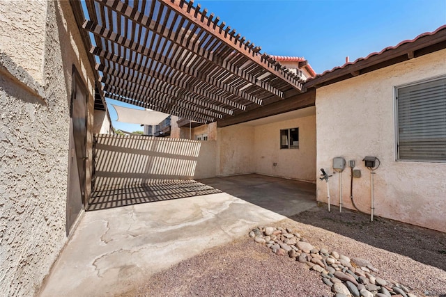 2155 S 14th Ave # 36, Yuma, AZ 85364 - view of patio with a pergola