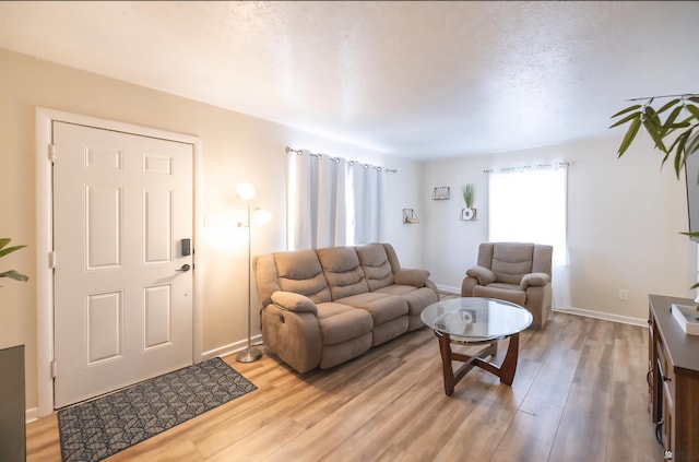 2508 S 7th Ave, Yuma, AZ 85364 - living room featuring light wood finished floors and baseboards