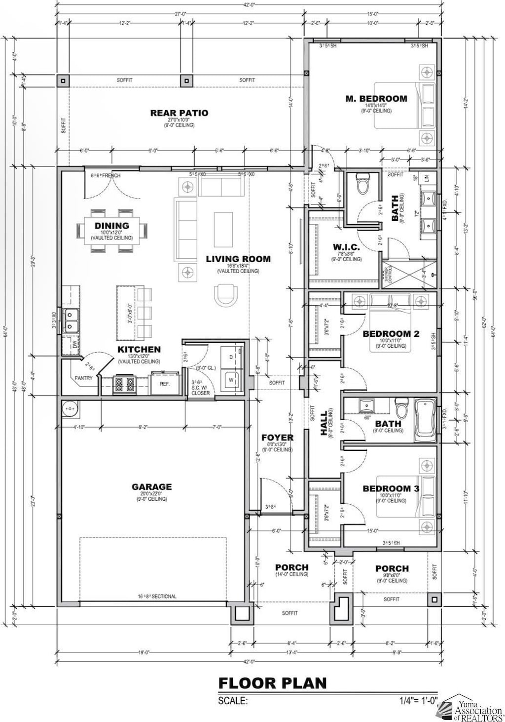 7961 E 34th Pl, Yuma, AZ 85365 - home floor plan