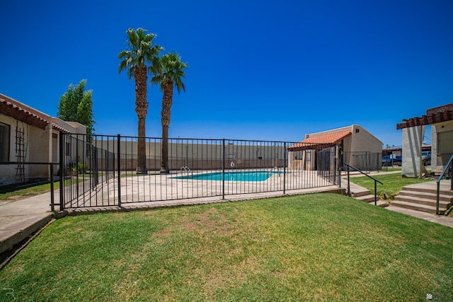 1700 S Crowder Ave Unit 17, Yuma, AZ 85364 - community pool with a patio