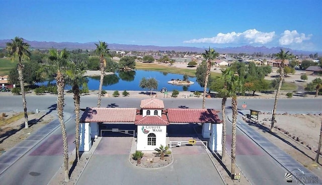 11569 Sonora St, Wellton, AZ 85356 - aerial perspective of suburban area with a water and mountain view
