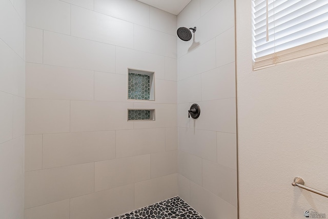 1087 W Palmcroft Dr, Yuma, AZ 85364 - bathroom featuring tiled shower