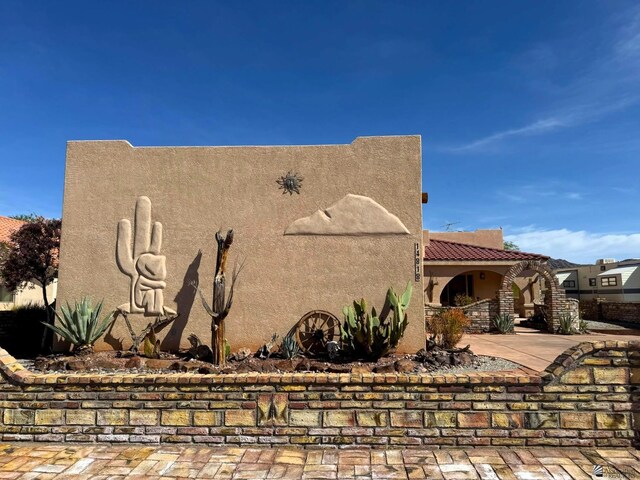 14818 E 52nd St, Yuma, AZ 85367 - view of property exterior featuring stucco siding