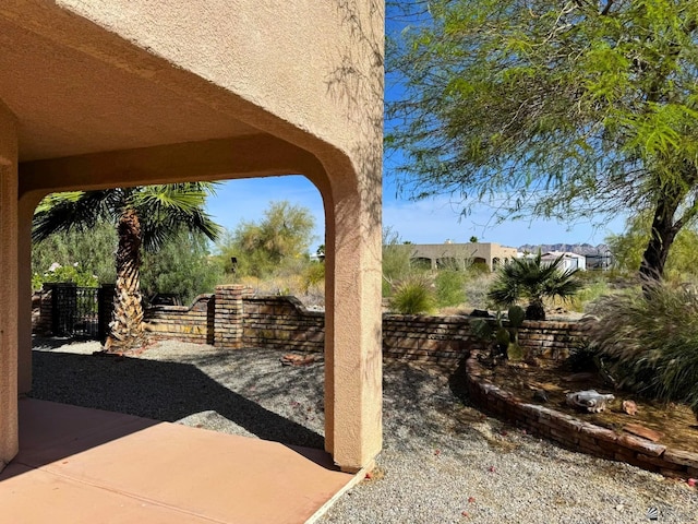 14818 E 52nd St, Yuma, AZ 85367 - view of patio / terrace with fence