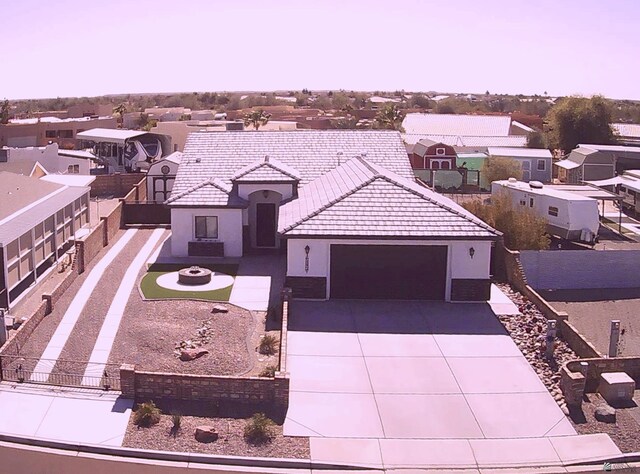 14673 E 52nd St, Yuma, AZ 85367 - bird's eye view with a residential view