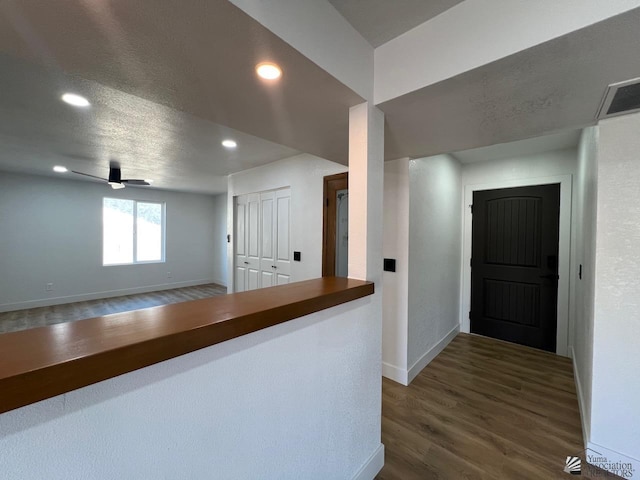 2461 S 17th Ave, Yuma, AZ 85364 - interior space featuring dark wood-type flooring and recessed lighting