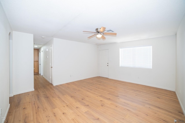 2794 W 27th Ln, Yuma, AZ 85364 - unfurnished room featuring ceiling fan and light wood-style flooring