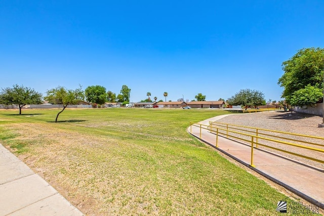 2928 W 27th Pl, Yuma, AZ 85364 - view of yard