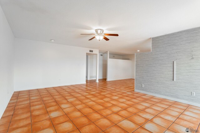 541 E Hacienda Dr, Yuma, AZ 85365 - empty room with ceiling fan