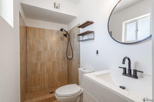 541 E Hacienda Dr, Yuma, AZ 85365 - full bath with toilet, tiled shower, and vanity