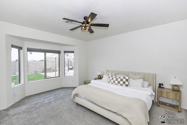 4272 W 27th Pl, Yuma, AZ 85364 - bedroom featuring carpet floors, baseboards, and multiple windows