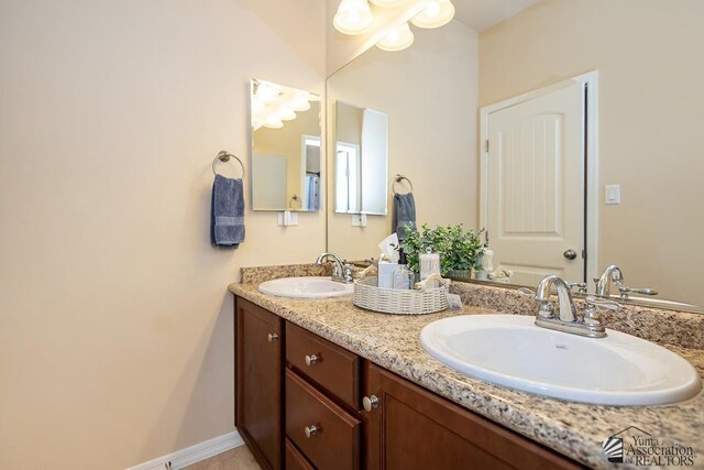 6588 E 35th Pl, Yuma, AZ 85365 - bathroom with double vanity