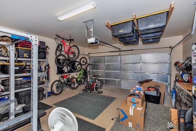 6588 E 35th Pl, Yuma, AZ 85365 - garage featuring a garage door opener