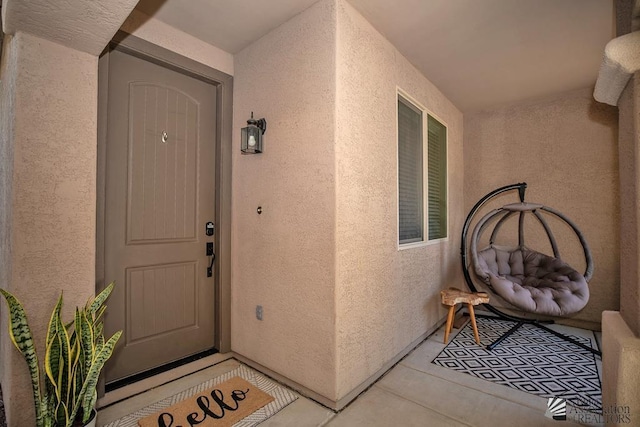 6588 E 35th Pl, Yuma, AZ 85365 - view of exterior entry with stucco siding