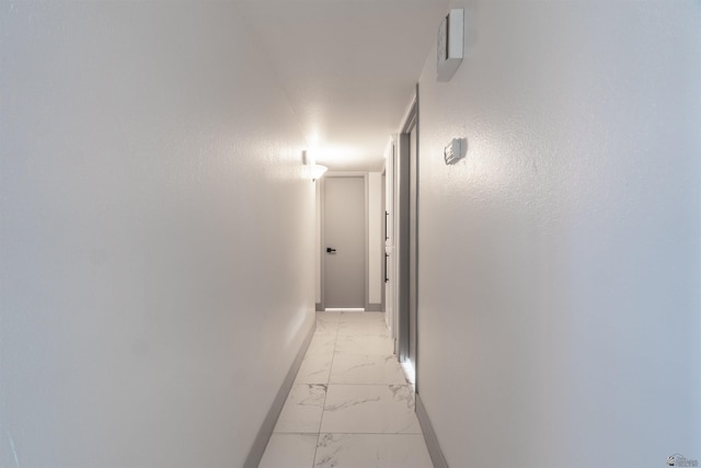 187 S San Clemente Dr, Yuma, AZ 85364 - hall with light marble finish floors and baseboards