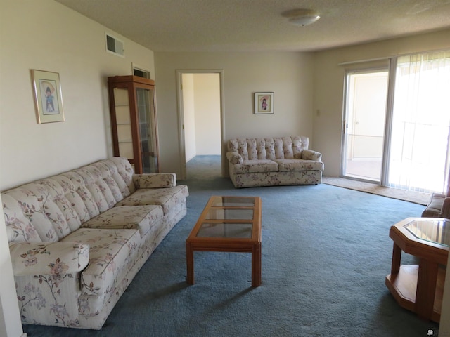 10642 E Camino Del Sol # 2, Yuma, AZ 85367 - living area with carpet floors and visible vents