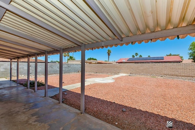 12344 E Calle Maria, Yuma, AZ 85367 - view of yard featuring a patio and a fenced backyard