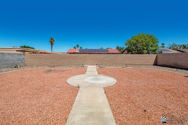 12344 E Calle Maria, Yuma, AZ 85367 - view of yard featuring a fenced backyard