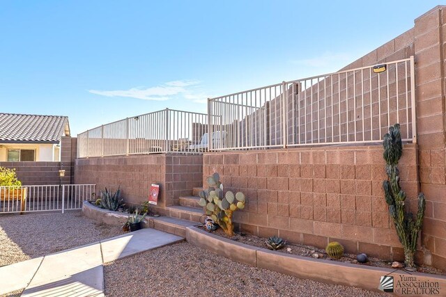 2793 S Aurora Ave, Yuma, AZ 85365 - view of fenced backyard