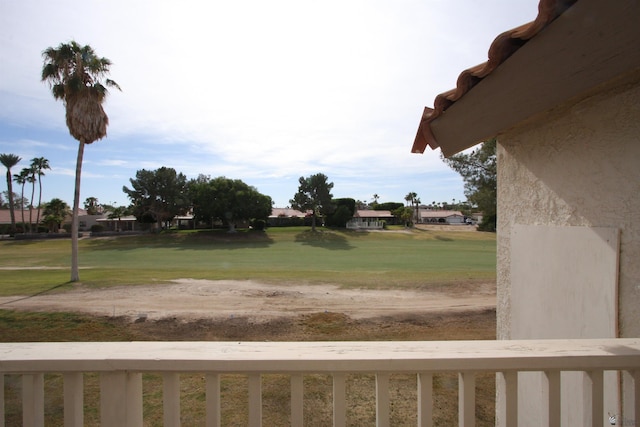12459 E Del Rey Dr, Yuma, AZ 85367 - view of yard with golf course view