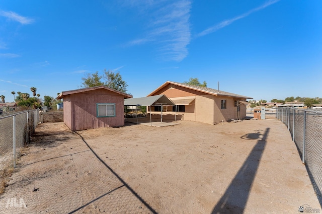 29433 San Jose Ave, Wellton, AZ 85356 - rear view of property featuring a fenced backyard