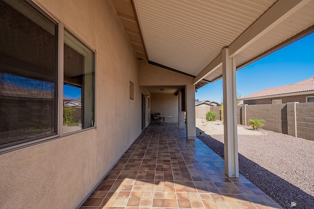 13743 E 45th Ln, Yuma, AZ 85367 - view of patio with fence
