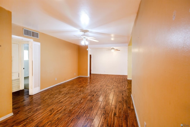500 S 7th Ave, Yuma, AZ 85364 - unfurnished room featuring a ceiling fan and wood finished floors