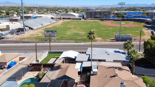500 S 7th Ave, Yuma, AZ 85364 - aerial perspective of suburban area featuring mountains
