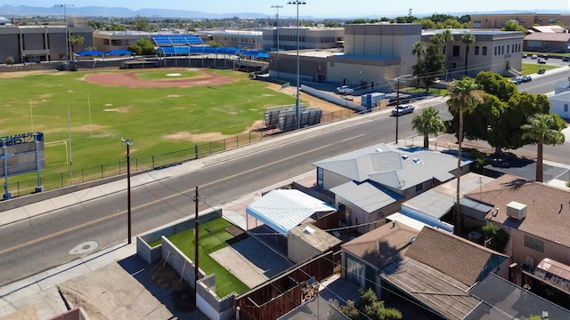 500 S 7th Ave, Yuma, AZ 85364 - aerial perspective of suburban area with a mountain backdrop