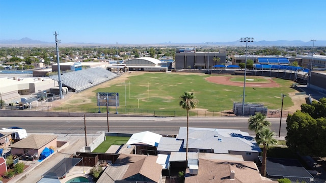 500 S 7th Ave, Yuma, AZ 85364 - aerial perspective of suburban area with mountains