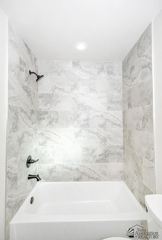 12634 E 51st Pl, Yuma, AZ 85367 - bathroom with shower / tub combination and toilet