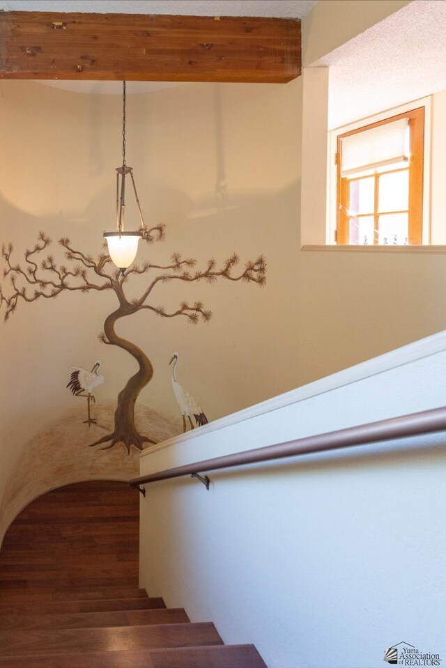 800 E Country Club Dr Unit 26, Yuma, AZ 85365 - stairs with wood finished floors
