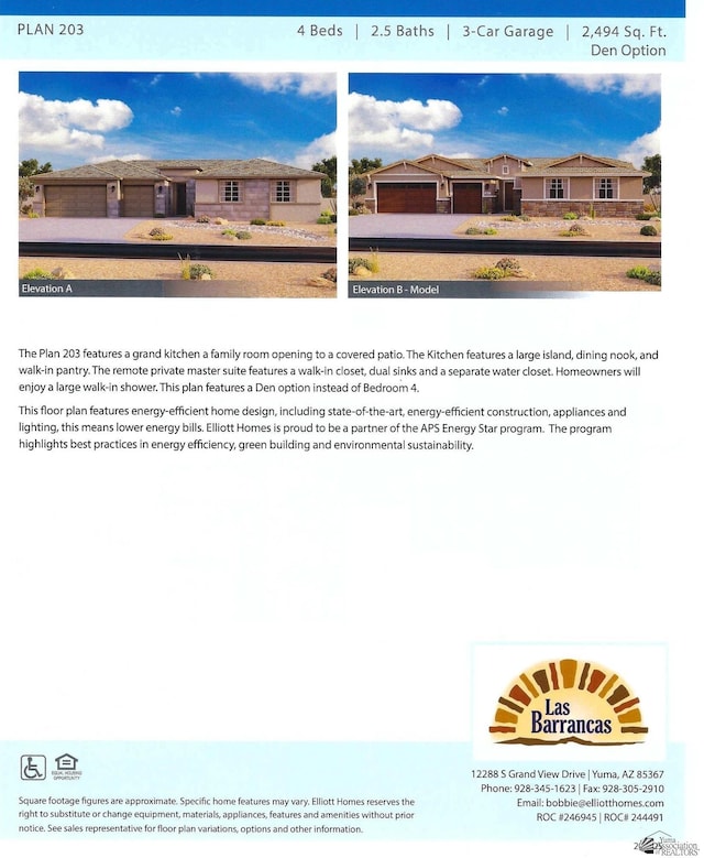 14700 E 42nd Pl, Yuma, AZ 85367 - view of a document with a collage of images