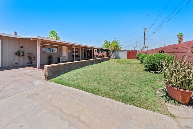 2621 S Walnut Ave, Yuma, AZ 85364 - view of yard featuring a patio