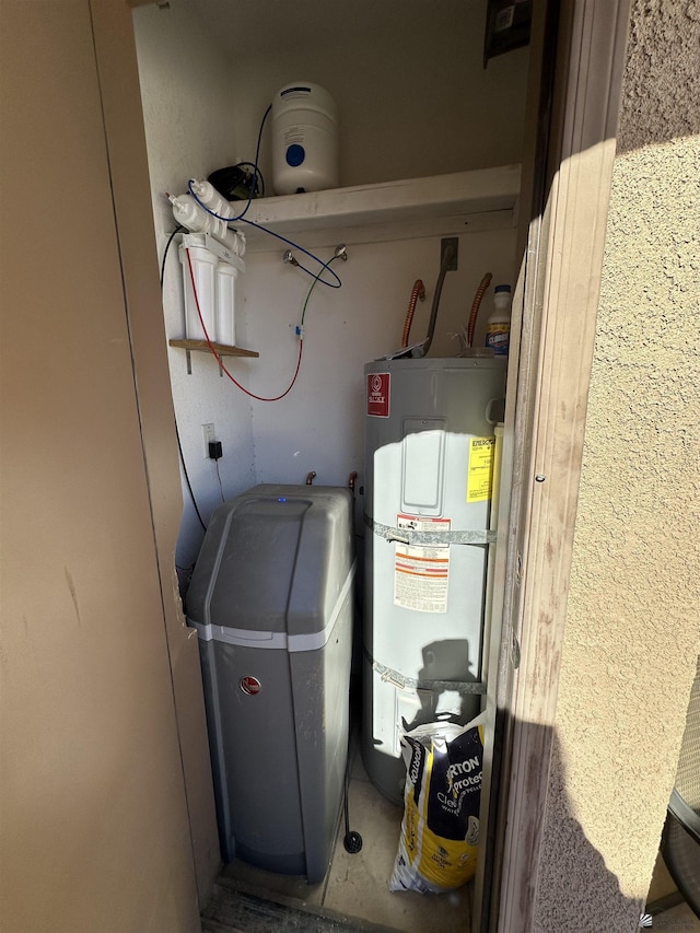 14411 E 50th Dr, Yuma, AZ 85367 - utility room with secured water heater