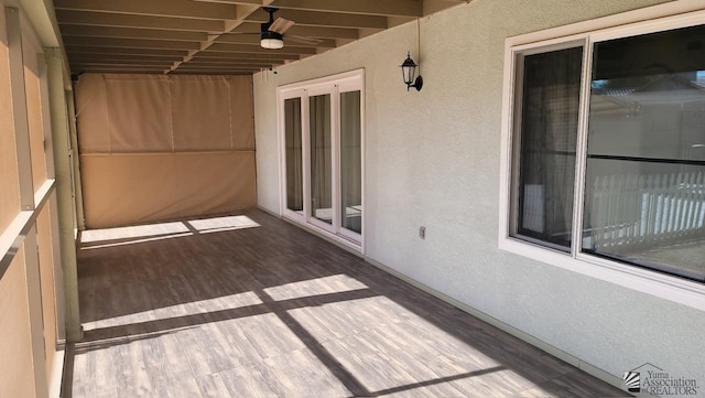 1319 W 18th Pl, Yuma, AZ 85364 - deck with ceiling fan