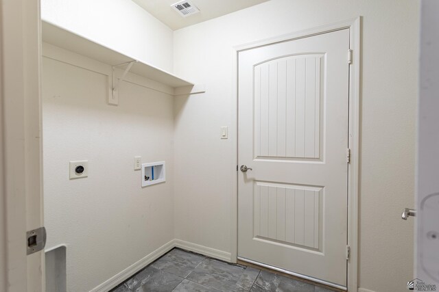 3830 E Jett St, San Luis, AZ 85336 - laundry area featuring washer hookup, baseboards, and electric dryer hookup