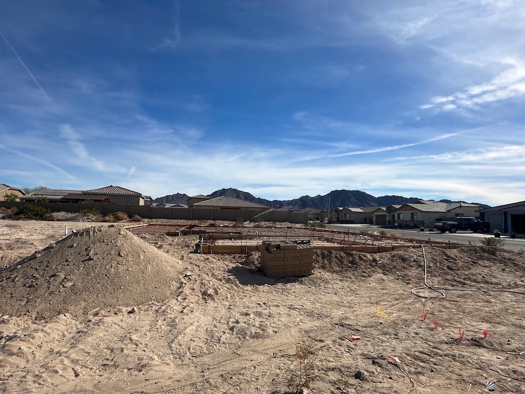 12383 S Drucilla Ln, Yuma, AZ 85367 - property view of mountains featuring a residential view