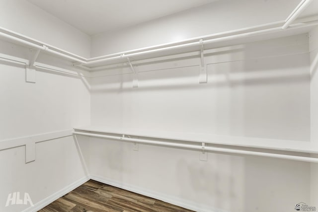 12616 E 49th Dr, Yuma, AZ 85367 - spacious closet featuring dark wood-style flooring
