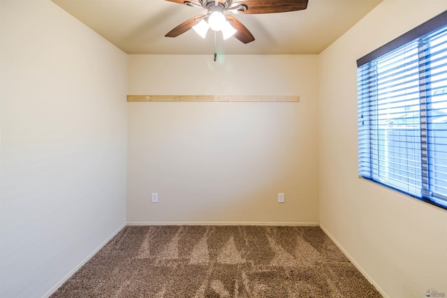 4780 W 11th Ln, Yuma, AZ 85364 - carpeted spare room with ceiling fan and baseboards