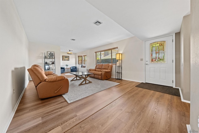 1215 S 41st Dr, Yuma, AZ 85364 - living room with wood finished floors and baseboards