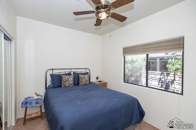 13400 S Onammi Ave, Yuma, AZ 85367 - tiled bedroom with ceiling fan