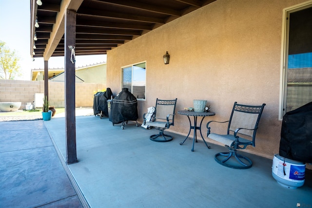 7942 E 36th Ln, Yuma, AZ 85365 - view of patio featuring area for grilling