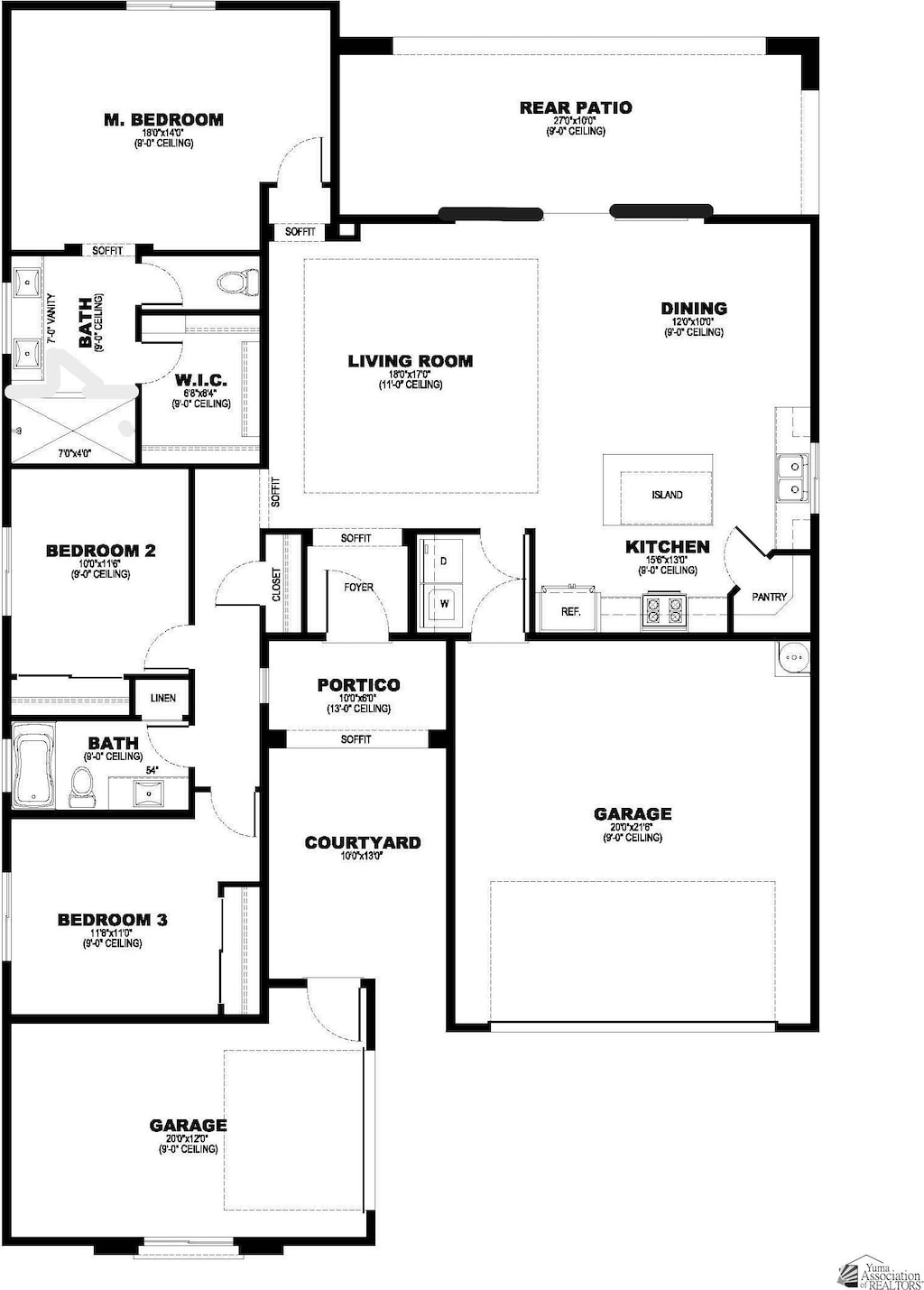 12603 E 51st Pl, Yuma, AZ 85367 - view of room layout