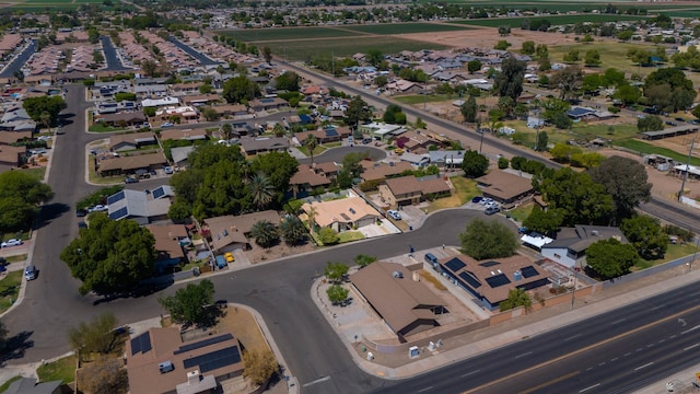 1228 S 40th Dr, Yuma, AZ 85364 - aerial view of property and surrounding area with nearby suburban area