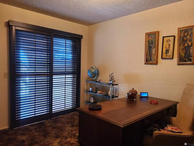 2045 S 14th Ave # 79, Yuma, AZ 85364 - carpeted office space with a textured ceiling