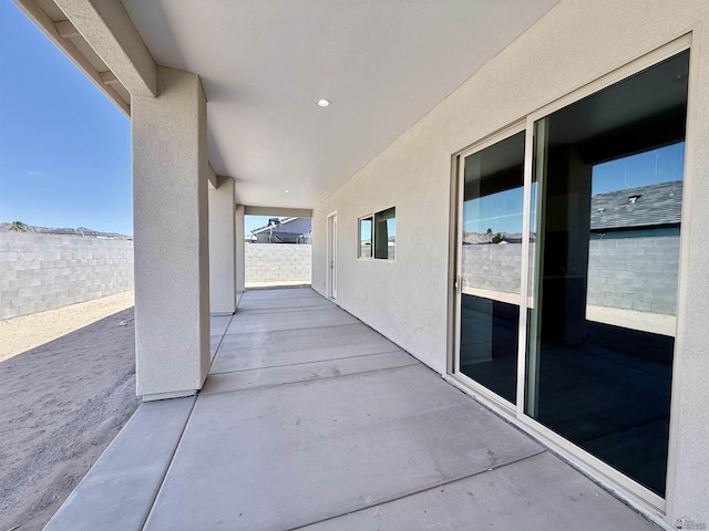 12360 E Calle Ln, Primera, Yuma, AZ 85367 - view of patio featuring fence