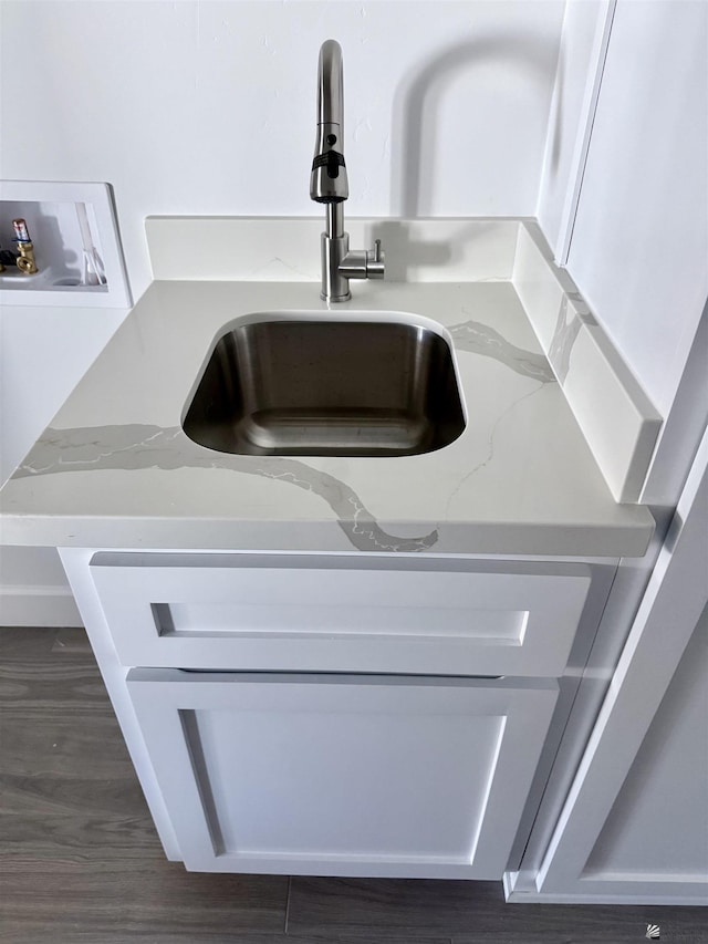 12360 E Calle Ln, Primera, Yuma, AZ 85367 - details featuring light stone countertops and a sink