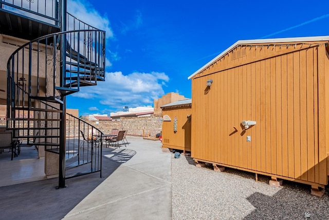 14326 E 51st St, Yuma, AZ 85367 - view of patio with stairs