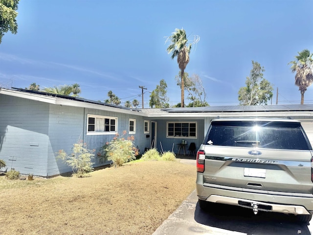 2681 S Walnut Ave, Yuma, AZ 85364 - ranch-style house featuring solar panels